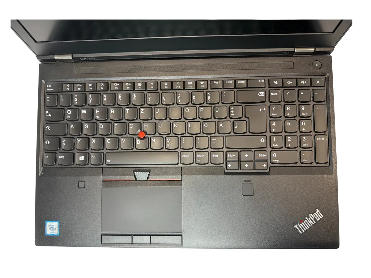 ThinkPad LENOVO P51 Core i7-7820HQ   - 2900Ghz 4/8 / 32GB DDR4 / 512GB SSD NVME WITH AC NVIDIA FULL HD 1920*1080 15,6   GM107GLM [Quadro M1200 Mobile] 4GB — Intel Core i7-7820HQ, 32GB DDR4, 512GB SSD — купить в Lirotech