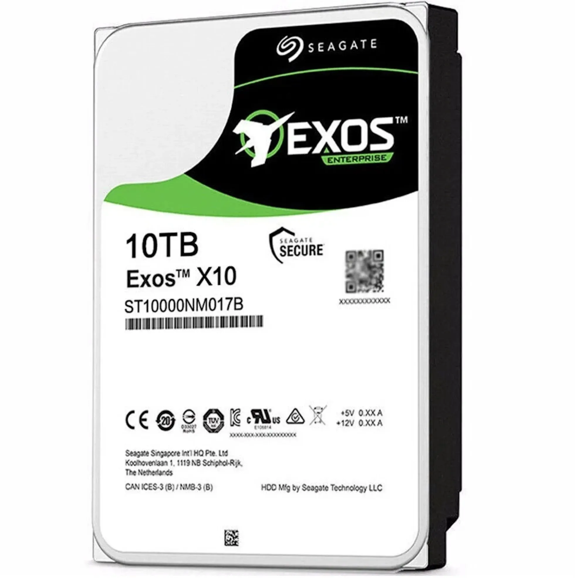 SEAGATE HDD Server Exos 7E10  512E/4kn (3.5'/ 10TB/ SATA 6Gb/s / 7200rpm) — фото 3