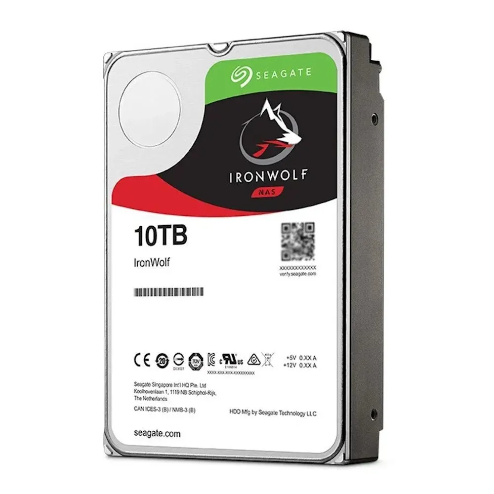 SEAGATE HDD Ironwolf NAS (3.5''/10TB/SATA/rmp 7200) — фото 1