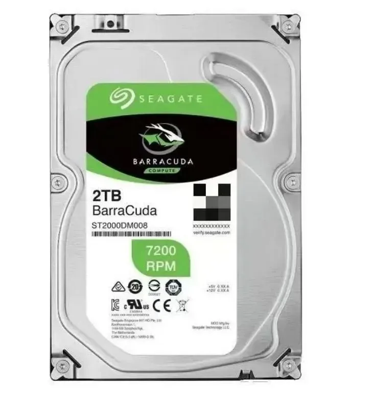 Жесткий диск HDD 2 Tb SATA 6Gb/s Seagate Barraсuda ST2000DM008 3.5” 7200rpm 256MB — купить в Lirotech
