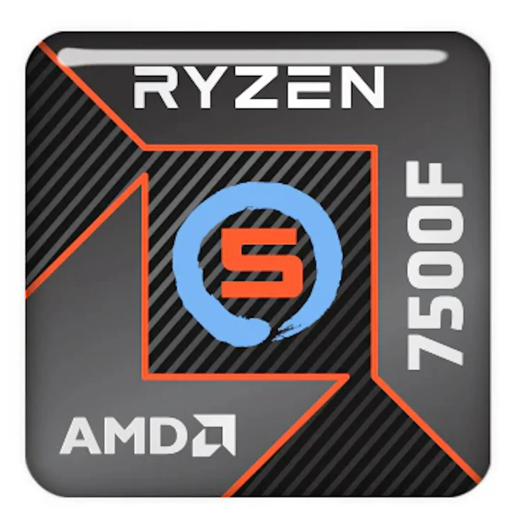 Процессор, AMD, AM5 Ryzen 5 7500F, oem, 6M L2 + 32M L3, 3.7 GHz, 6/12 Core, 65 Вт, без встроенного видео — фото 2