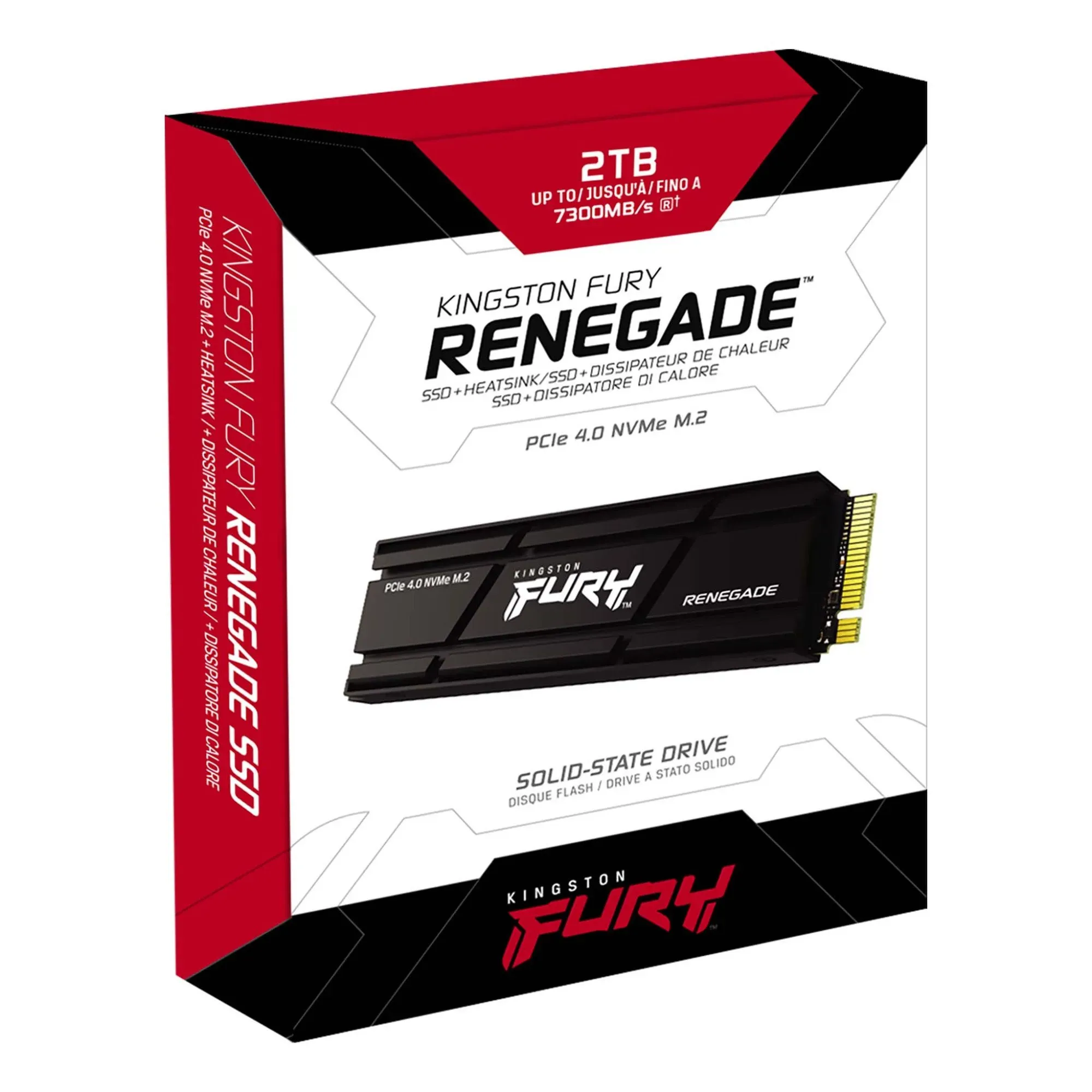 Твердотельный накопитель 2000GB SSD Kingston SFYRDK/2000G M.2 2280 Gen4x4 NVMe R7300MB/s W7000MB/s — фото 1
