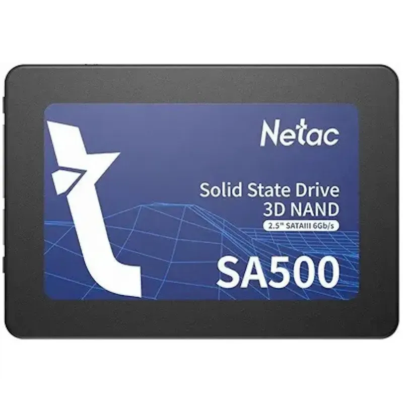 Netac SA500 2.5 SATAIII 3D NAND SSD 512GB, R/W up to 520/450MB/s — фото 2