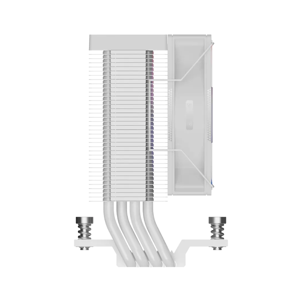 Вентилятор для процессора PCCooler R400 ARGB WH TDP 180W 4-pin 115X/1200/1700/AM4/AM5 Белый — фото 2