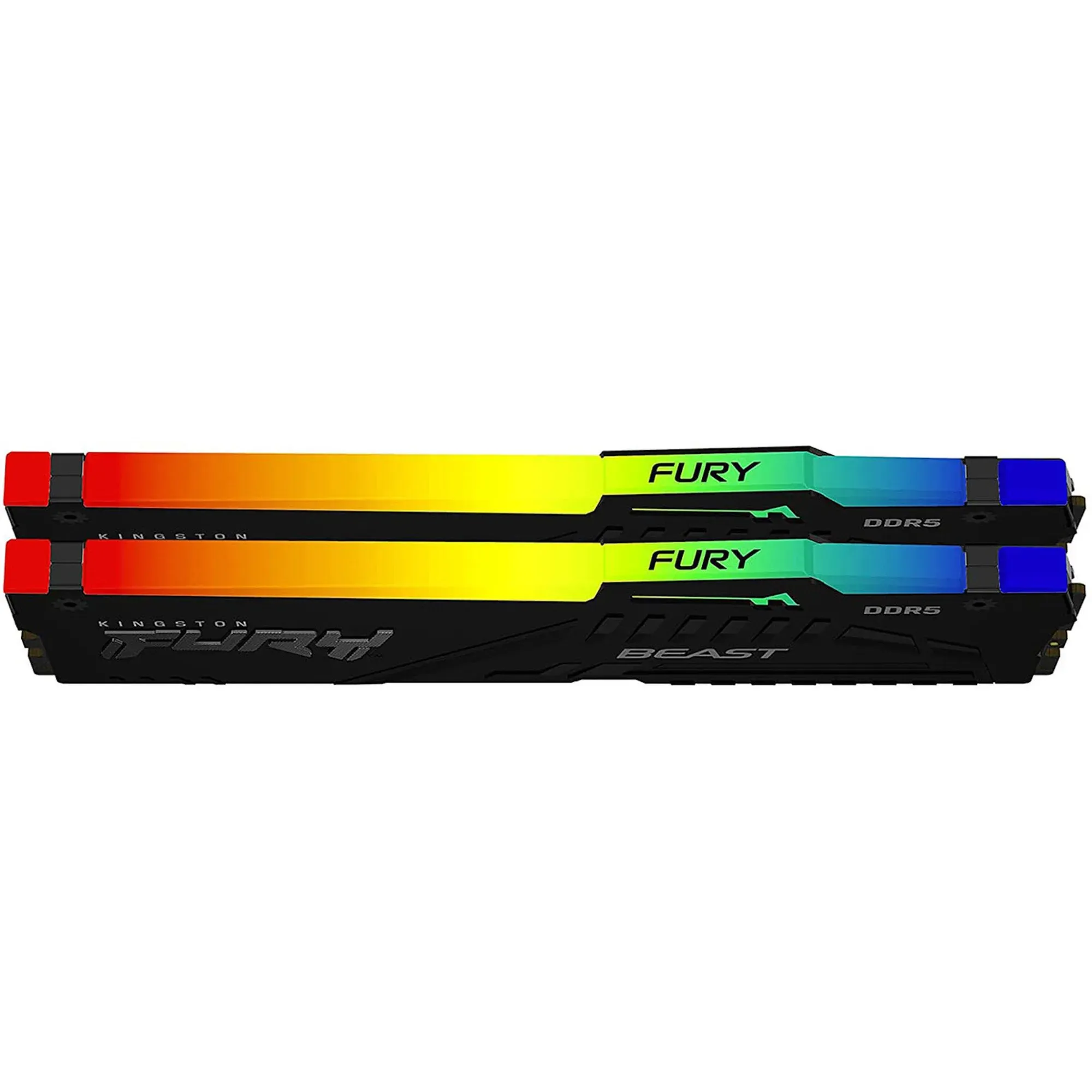 Модуль памяти Kingston Fury Beast RGB EXPO KF560C36BBE2AK2-32 DDR5 DIMM 32G KIT (2x16) 6000MHz CL36 — фото 3