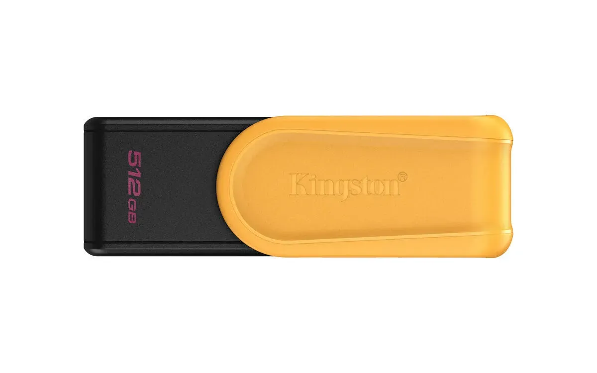 USB Флеш 512B 3.2 Kingston DTXS/512GB черный/желтый — фото 2