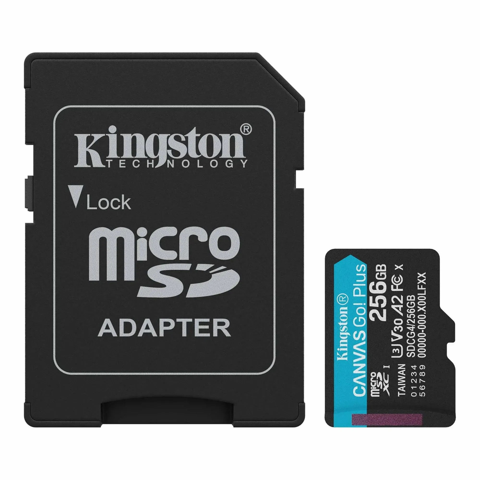 Карта памяти MicroSD 256GB Class 10 U3 Kingston SDCG4/256GB — фото 2