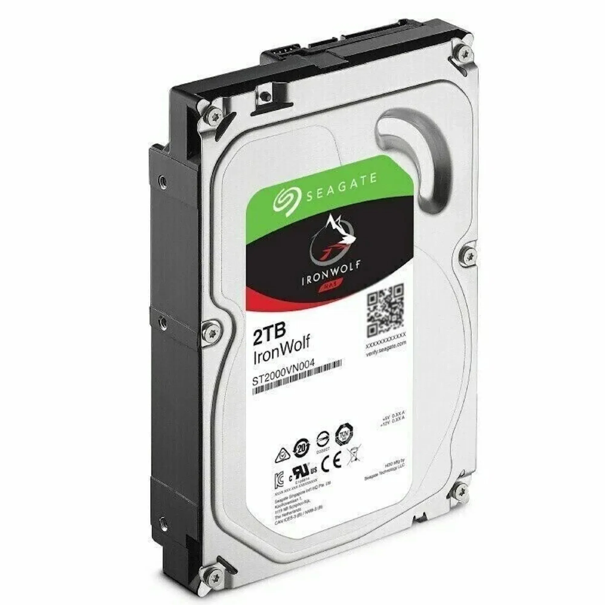 SEAGATE HDD IronWolf NAS (3.5''/2TB/SATA 6Gb/s/rpm 5400) — фото 2