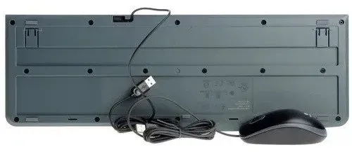 LOGITECH MK120 Corded Combo - BLACK - USB - RUS — фото 4