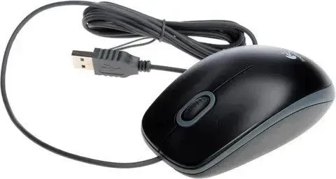 LOGITECH MK120 Corded Combo - BLACK - USB - RUS — фото 5