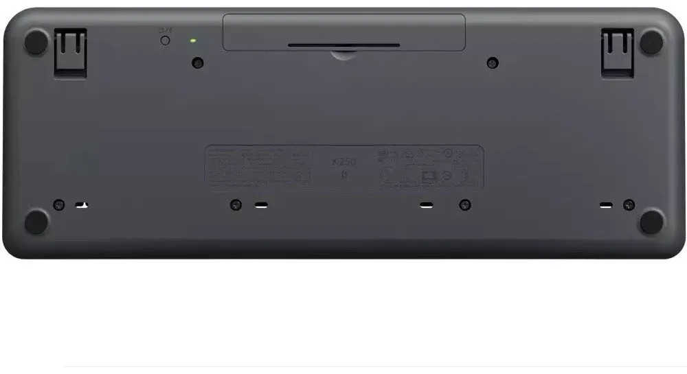 LOGITECH K250 Compact Bluetooth Wireless Keyboard - GRAPHITE - RUS - 2.4GHZ/BT - INTNL-973 — фото 3