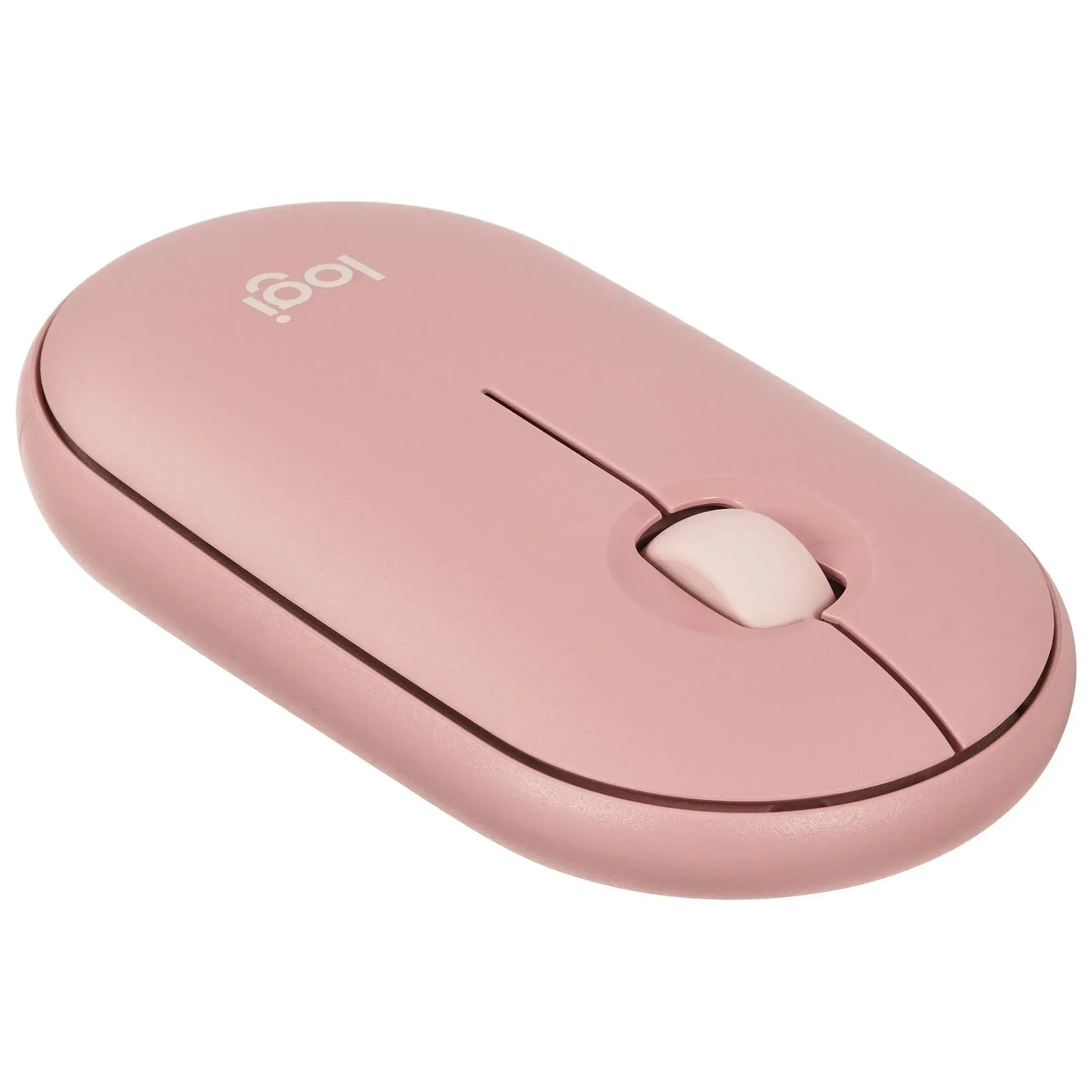LOGITECH M350S Pebble 2 Bluetooth Mouse - TONAL ROSE — фото 5