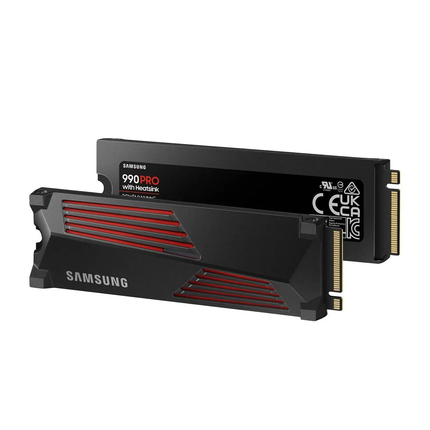 Твердотельный накопитель 1Tb SSD Samsung 990 PRO, M.2 PCIe4.0 NVMe1.3, TBW 600, R7450MB/s W6900MB/s — фото 2