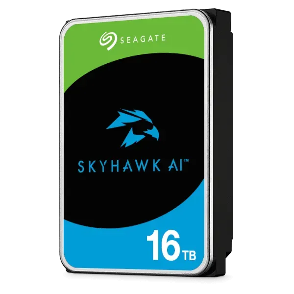 Жесткий диск HDD 16 Tb SATA 6Gb/s Seagate SkyHawk AI ST16000VE004 3.5” 7200rpm 512MB cache — фото 1
