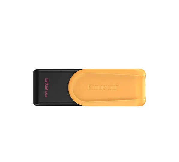 USB Флеш 512B 3.2 Kingston DTXS/512GB черный/желтый — купить в Lirotech