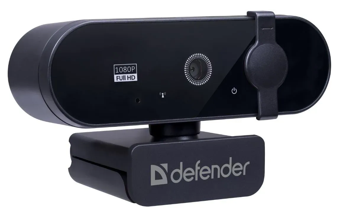 Веб камера Defender G-lens 2580 FullHD черный — купить в Lirotech