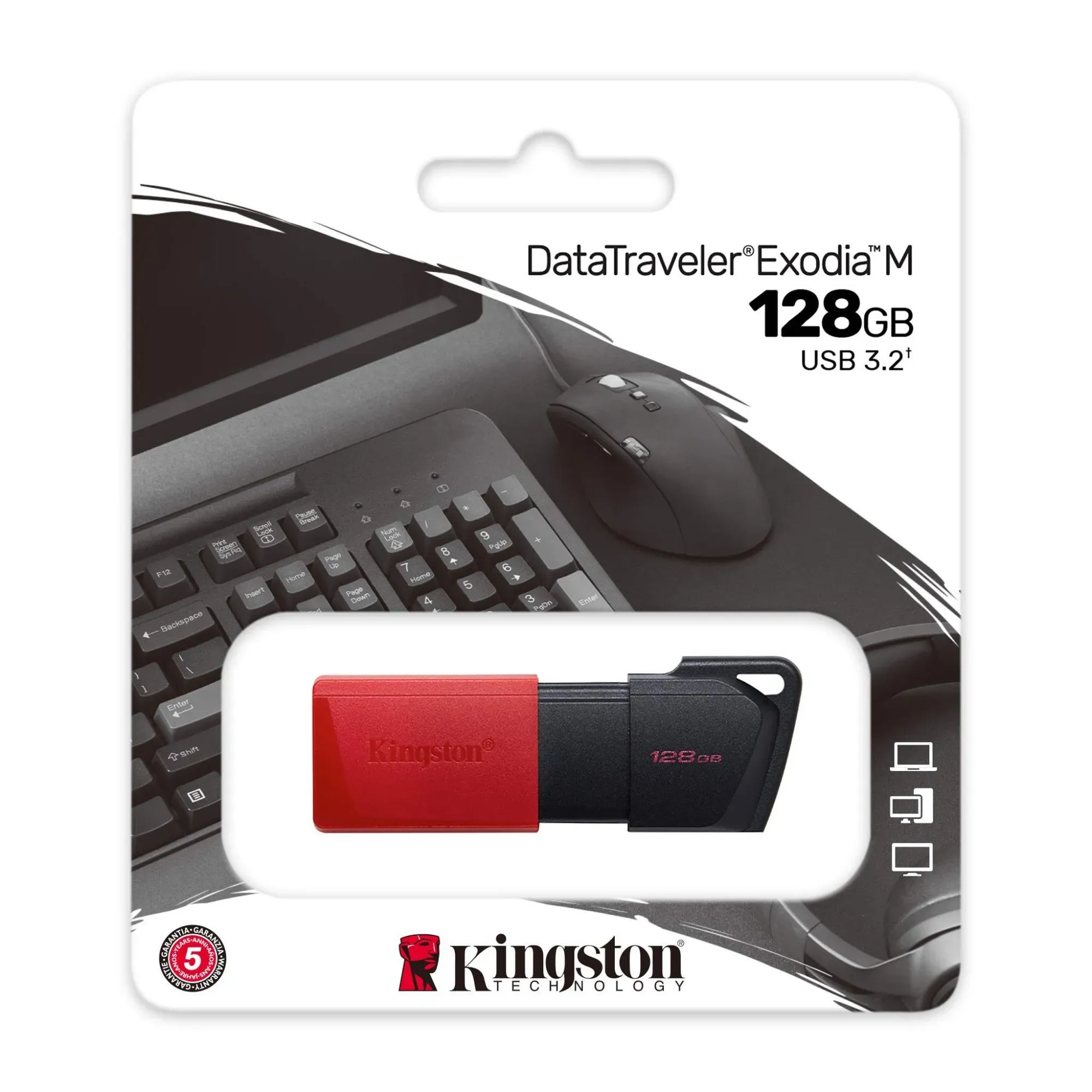 USB Флеш 128GB 3.2 Kingston DTXM/128GB — фото 3