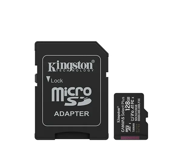Карта памяти MicroSD 128GB Class 10 UHS-I Kingston SDCS3/128GB — купить в Lirotech