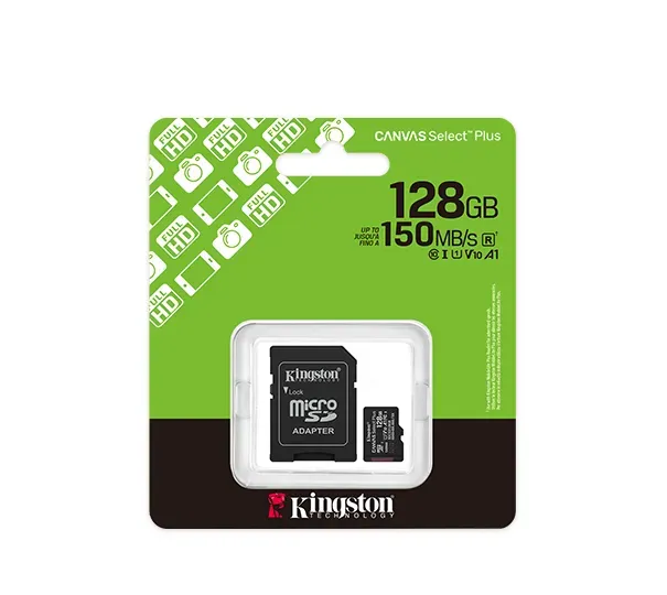 Карта памяти MicroSD 128GB Class 10 UHS-I Kingston SDCS3/128GB — фото 3