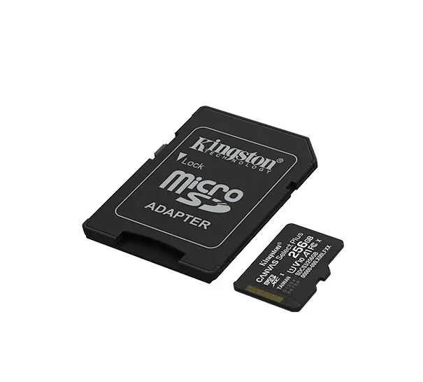 Карта памяти MicroSD 256GB Class 10 UHS-I Kingston SDCS3/256GB — фото 2