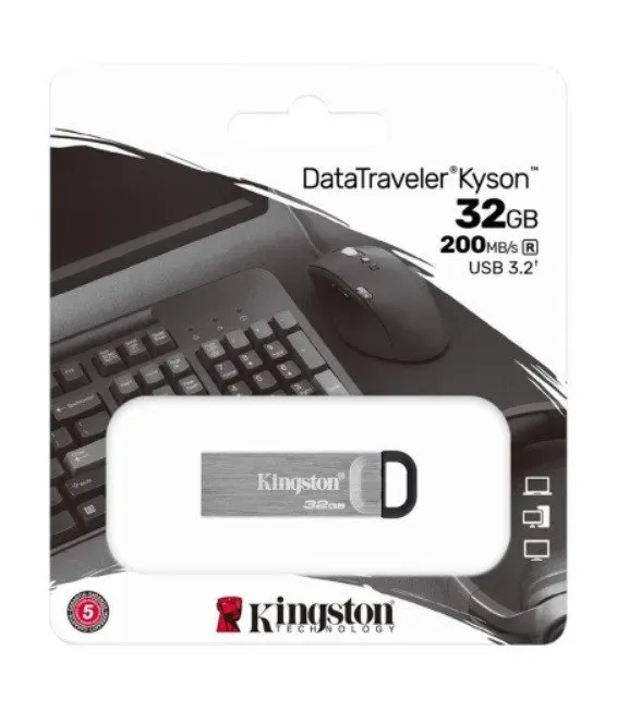 USB Флеш 64GB 3.2G1 Kingston DTKN/64GB металл — фото 3