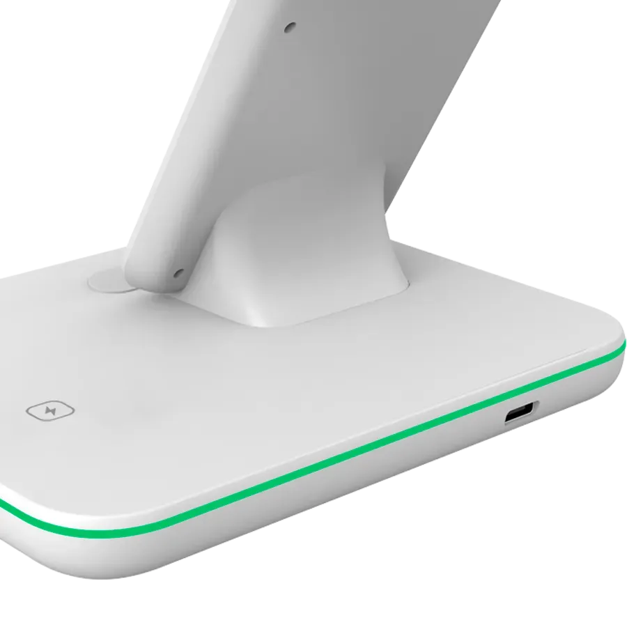 CANYON wireless charger WS-303 15W 3in1 White — фото 5