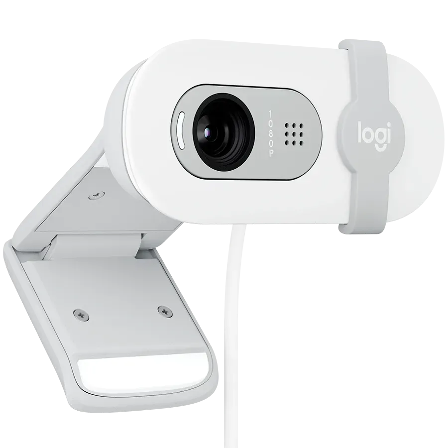 LOGITECH Brio 100 Full HD Webcam - OFF-WHITE - USB — фото 3