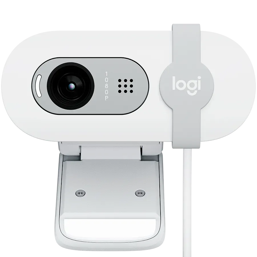 LOGITECH Brio 100 Full HD Webcam - OFF-WHITE - USB — купить в Lirotech