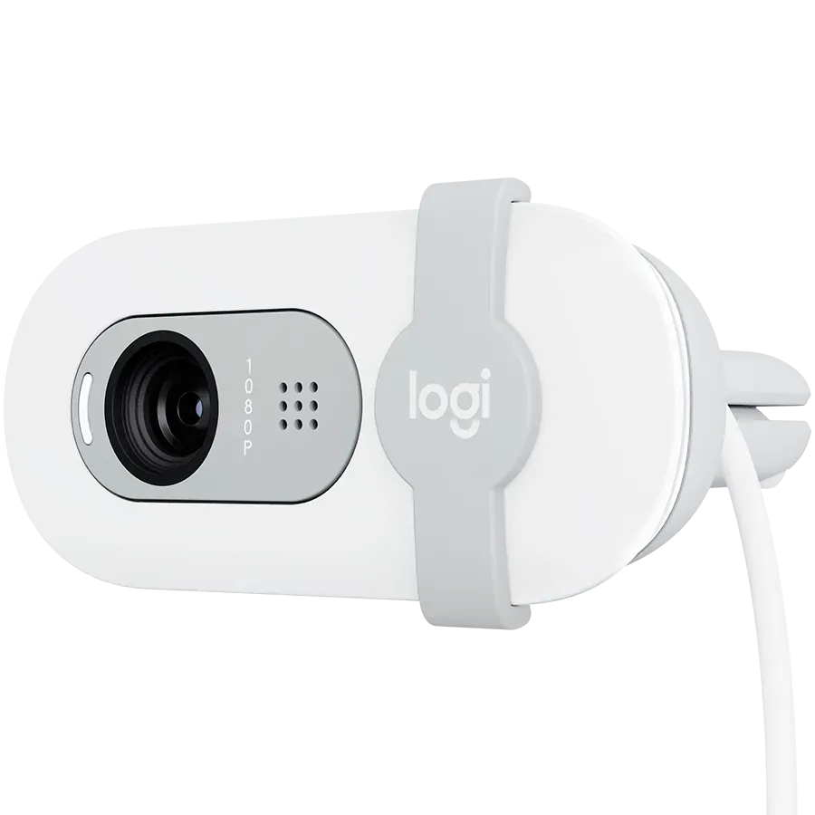 LOGITECH Brio 100 Full HD Webcam - OFF-WHITE - USB — фото 4