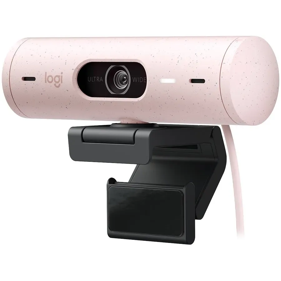 LOGITECH BRIO 500 Full HD Webcam - ROSE - USB — купить в Lirotech
