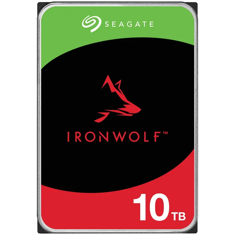 SEAGATE HDD Ironwolf NAS (3.5''/10TB/SATA/rmp 7200) — купить в Lirotech