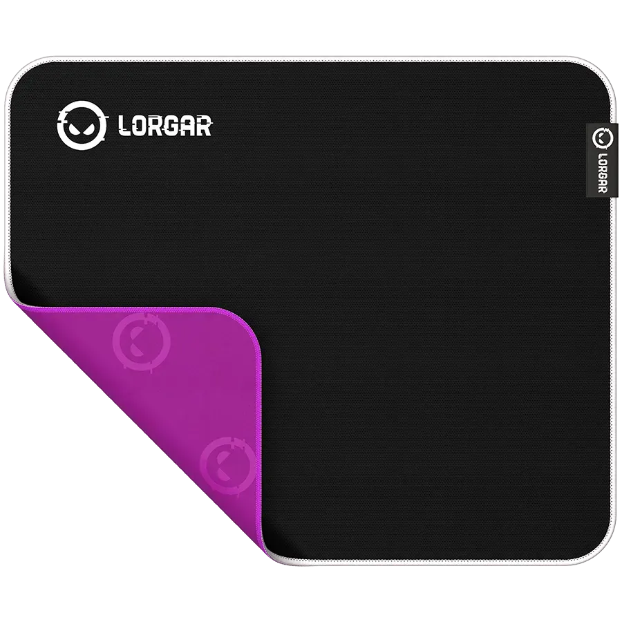 Lorgar Legacer 753, Gaming mouse pad, Ultra-gliding surface, Purple anti-slip rubber base, size: 360mm x 300mm x 3mm, weight 0.23kg — фото 2