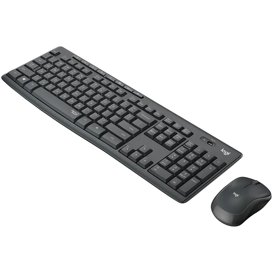 LOGITECH MK295 Silent Wireless Combo - GRAPHITE - RUS — фото 4