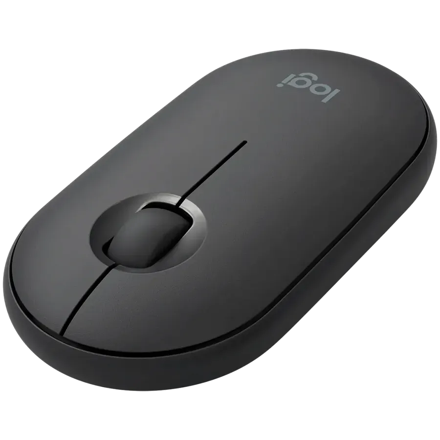 LOGITECH M350S Pebble 2 Bluetooth Mouse - TONAL GRAPHITE — фото 2