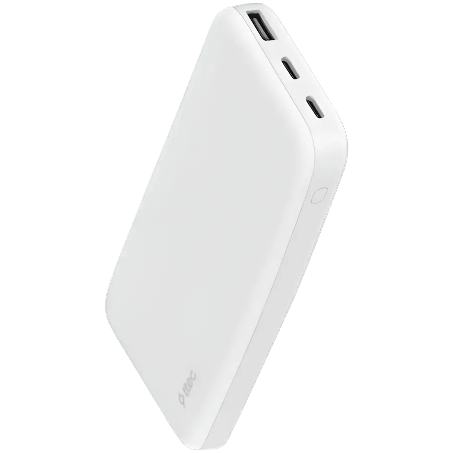 ttec ChargeUp 10.000mAh Powerbank White — купить в Lirotech
