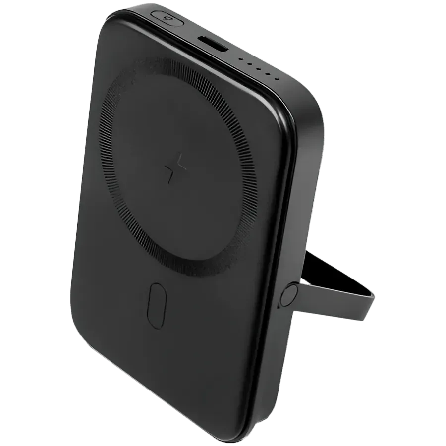 ttec ReCharger Pro M 5.000mAh MagSafe Compatible PD 20W Powerbank with Stand Black — купить в Lirotech