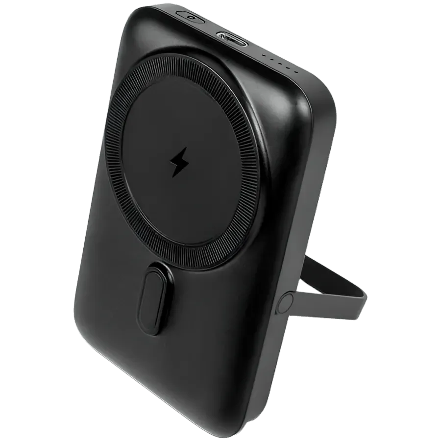 ttec ReCharger Pro M 10.000mAh MagSafe Compatible PD 20W Powerbank with Stand Black — купить в Lirotech