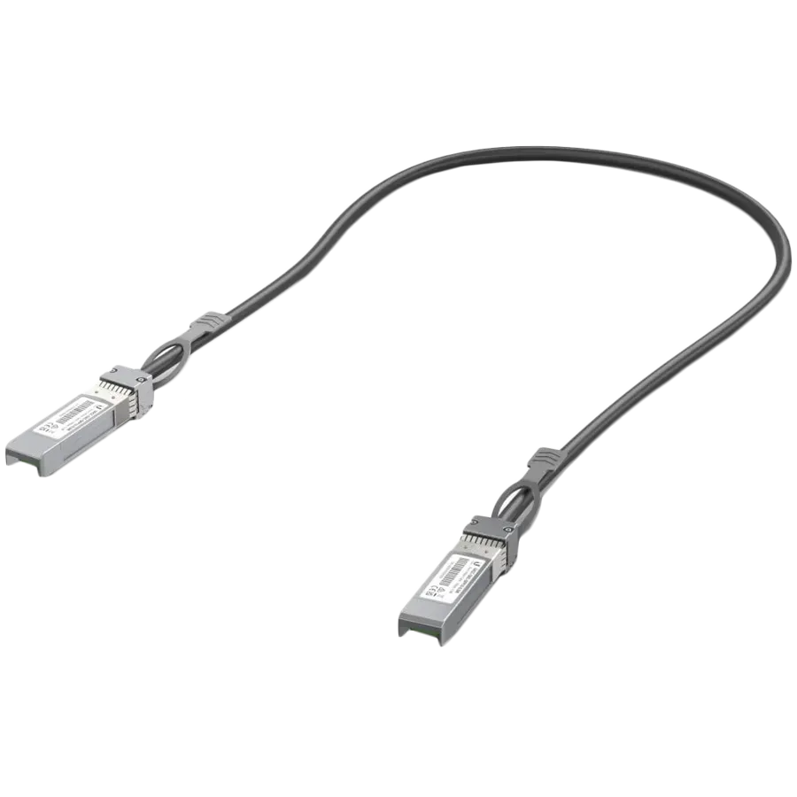 Ubiquiti cable UACC-DAC-SFP10-0.5M SFP+ direct attach cable available in multiple lengths — фото 1