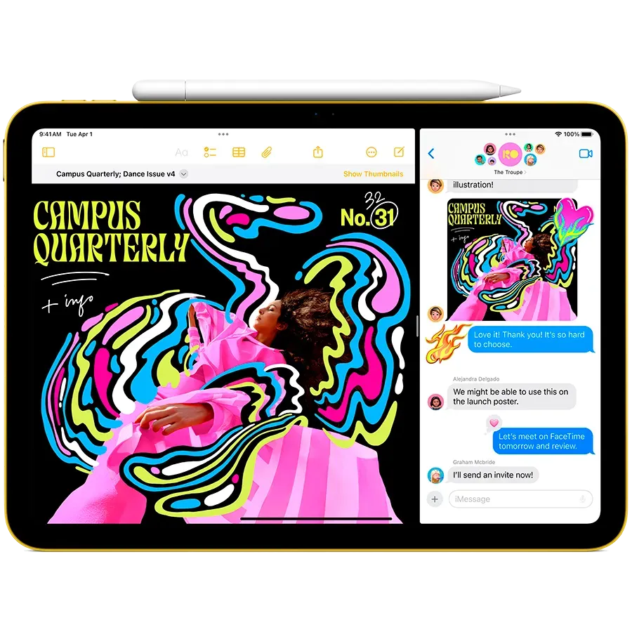 11-inch iPad Wi-Fi 128GB - Silver,Model A3354 — фото 4