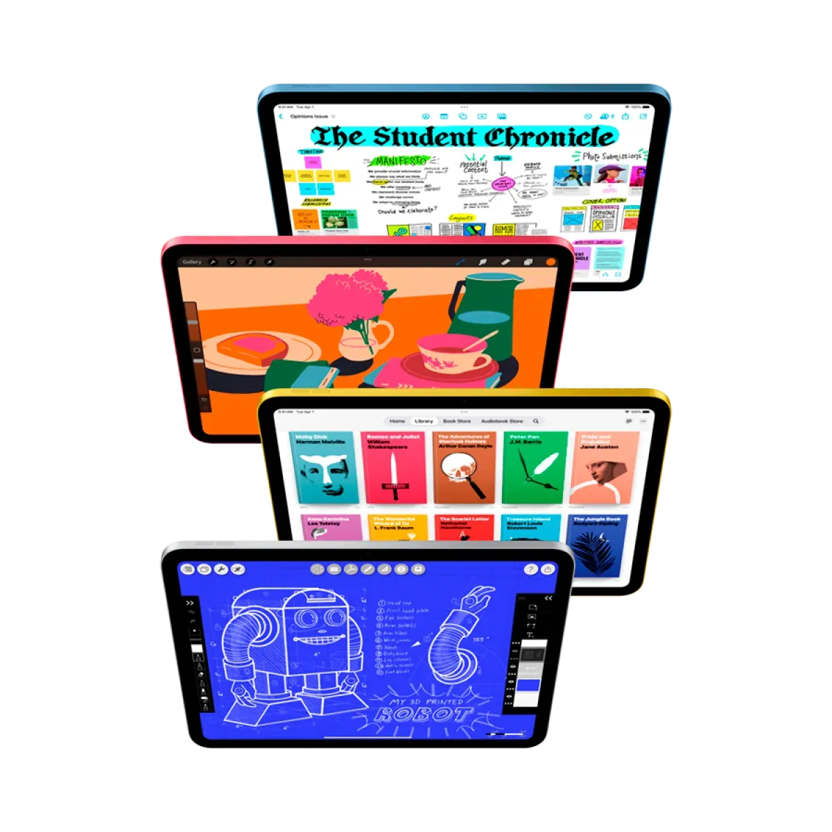 11-inch iPad Wi-Fi 128GB - Silver,Model A3354 — фото 8