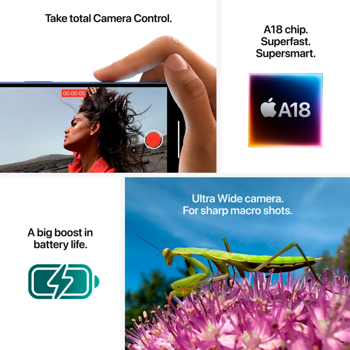 iPhone 16 128GB Black,Model A3287 — фото 13