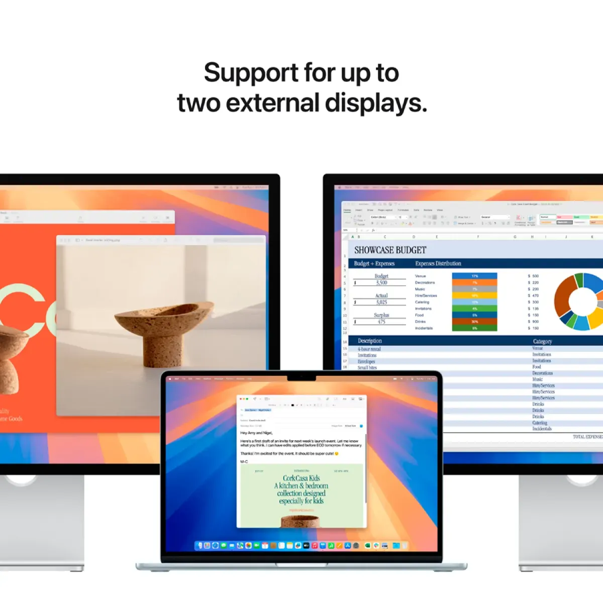 15-inch MacBook Air: Apple M4 chip with 10-core CPU and 10-core GPU, 24GB, 512GB SSD - Starlight,Model A3241 — фото 13