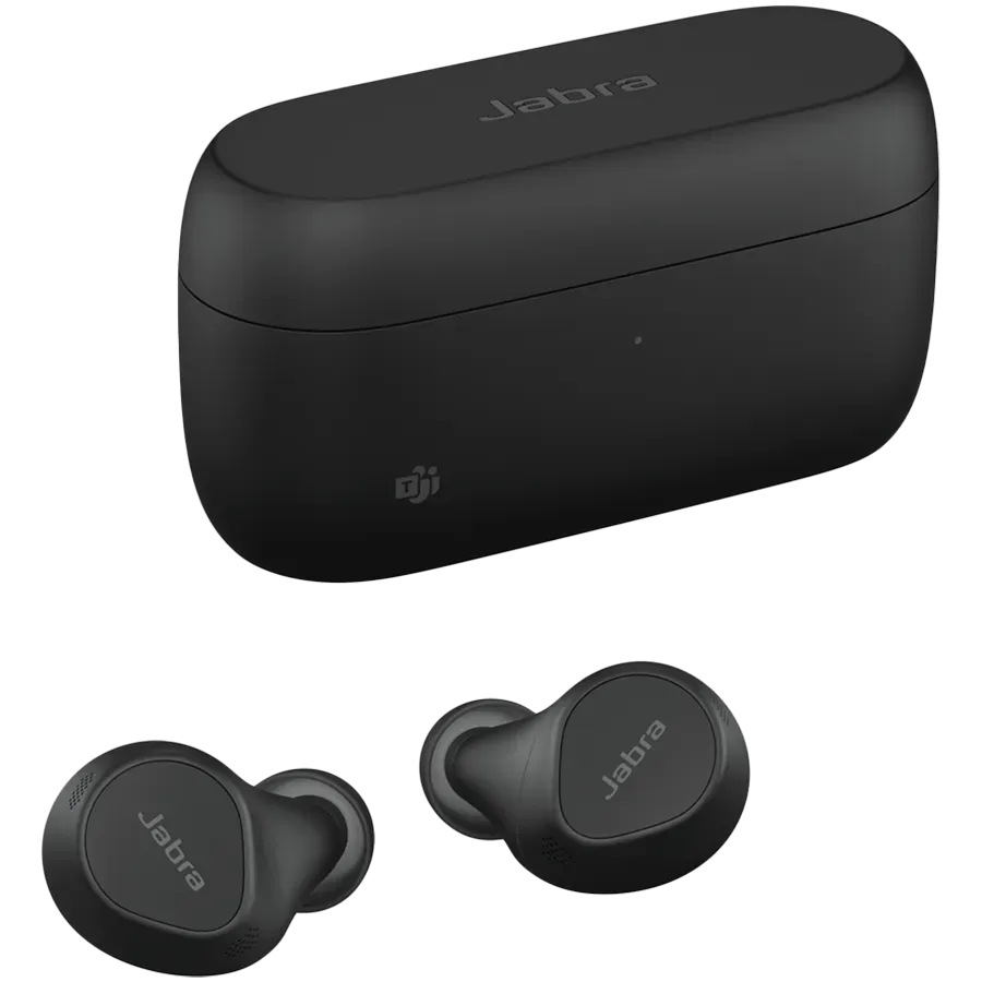 JABRA EVOLVE2 Buds MS, Cradle USB-C MS, Link 380 BT adapter USB-C MS, 30  cm USB-C to USB-A cable, Ear gels, USB-A to USB-C adapter, warranty — купить в Lirotech