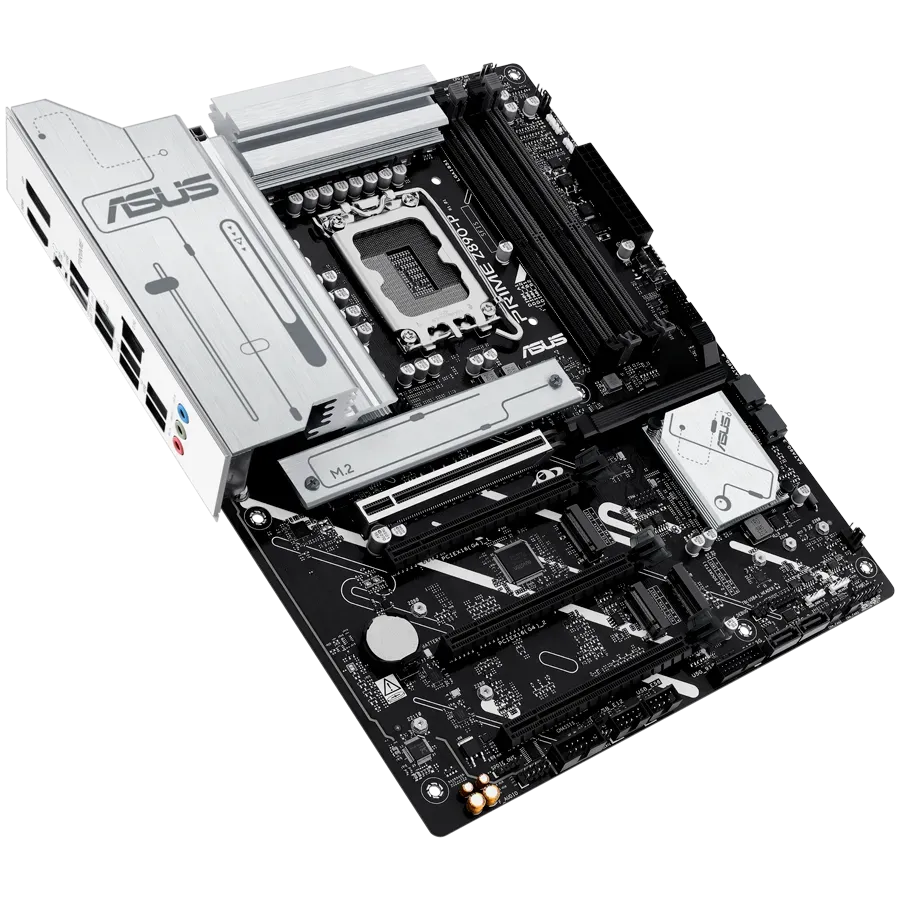 ASUS Main Board Desktop Intel Z890 Chipset 4 x DIMM slots, max. 256GB, DDR5 1 x DisplayPort1 x HDMITM port 1 x  4 x M.2 slots 4 x SATA ATX — фото 3