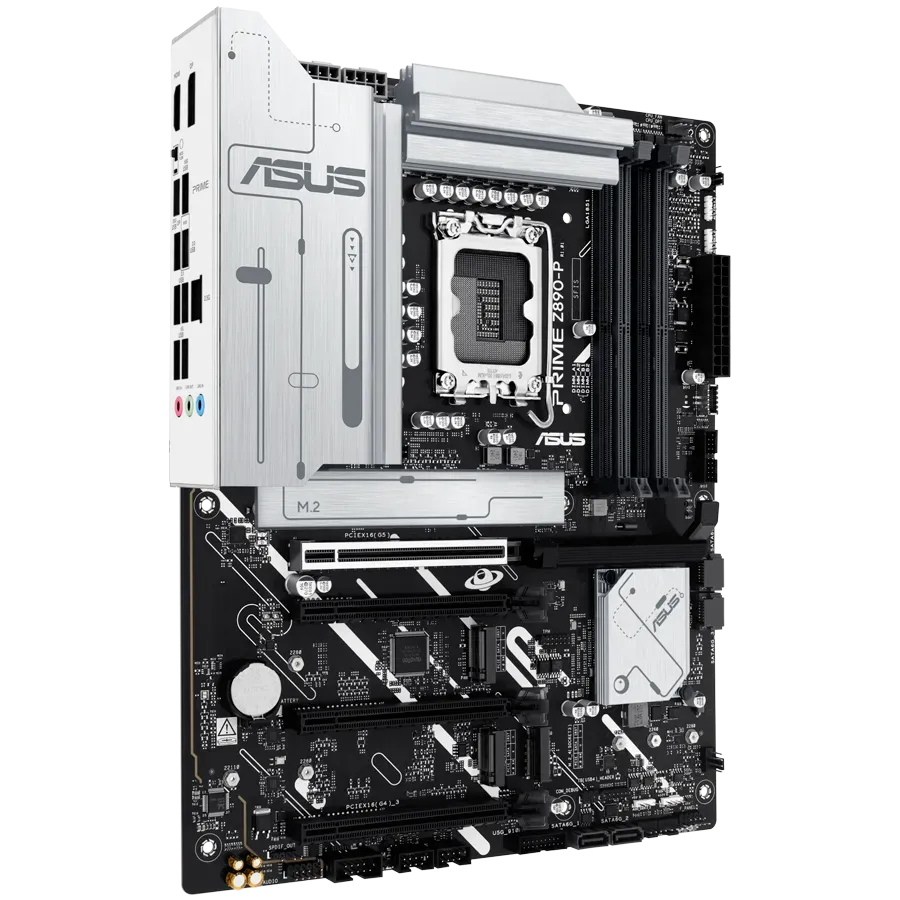 ASUS Main Board Desktop Intel Z890 Chipset 4 x DIMM slots, max. 256GB, DDR5 1 x DisplayPort1 x HDMITM port 1 x  4 x M.2 slots 4 x SATA ATX — фото 2