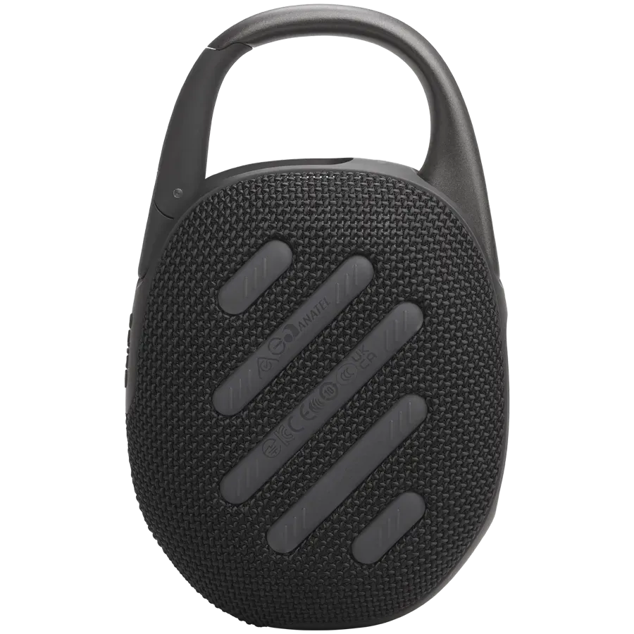 JBL Clip 5 - Portable Bluetooth Speaker with Carabiner - Black — фото 3