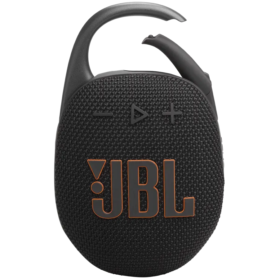 JBL Clip 5 - Portable Bluetooth Speaker with Carabiner - Black — купить в Lirotech