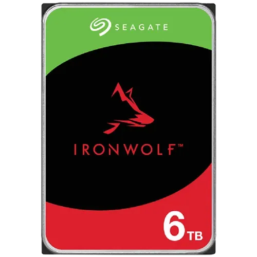 SEAGATE HDD IronWolf NAS (3.5''/6TB/SATA 6Gb/s/rpm 5400) — купить в Lirotech