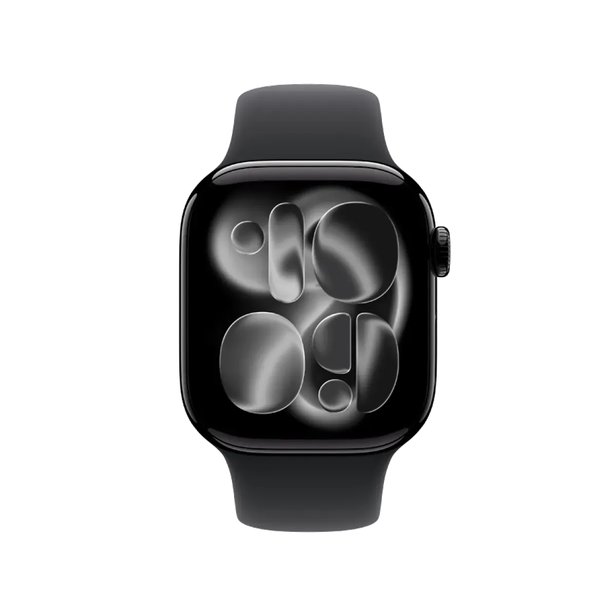 Apple Watch Series 11 GPS 42mm Jet Black Aluminium Case with Black Sport Band - M/L,Model A3331 — фото 6
