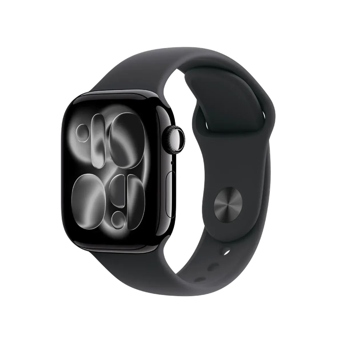 Apple Watch Series 11 GPS 42mm Jet Black Aluminium Case with Black Sport Band - M/L,Model A3331 — фото 5